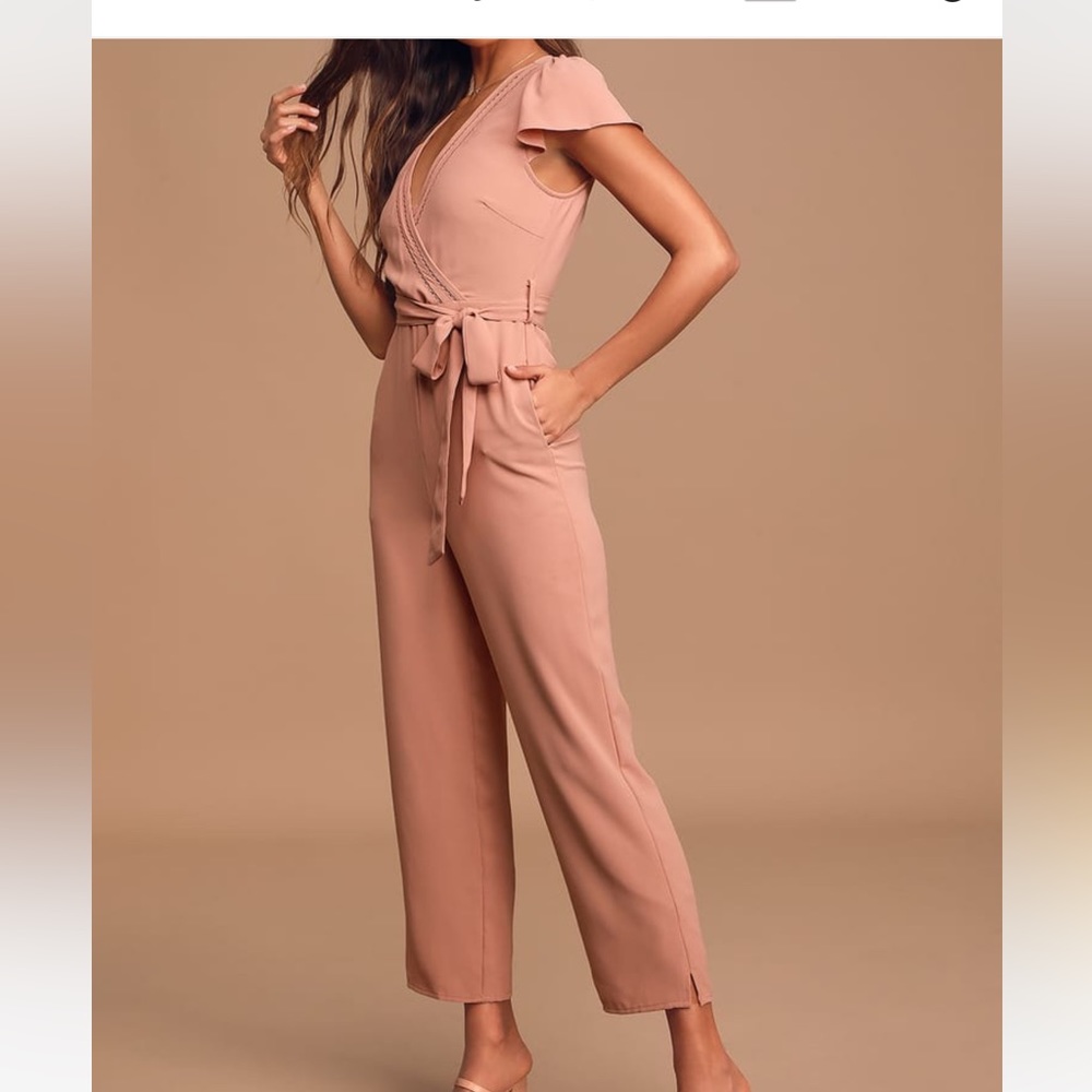 Pink Jumpsuit